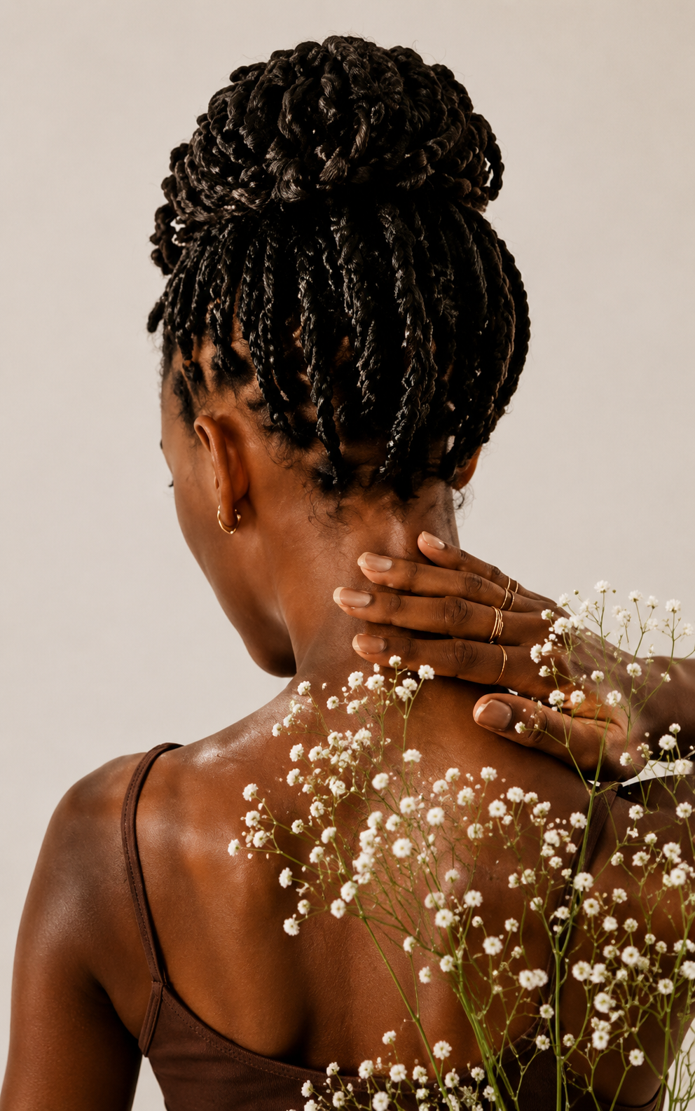 Natural hair portrait