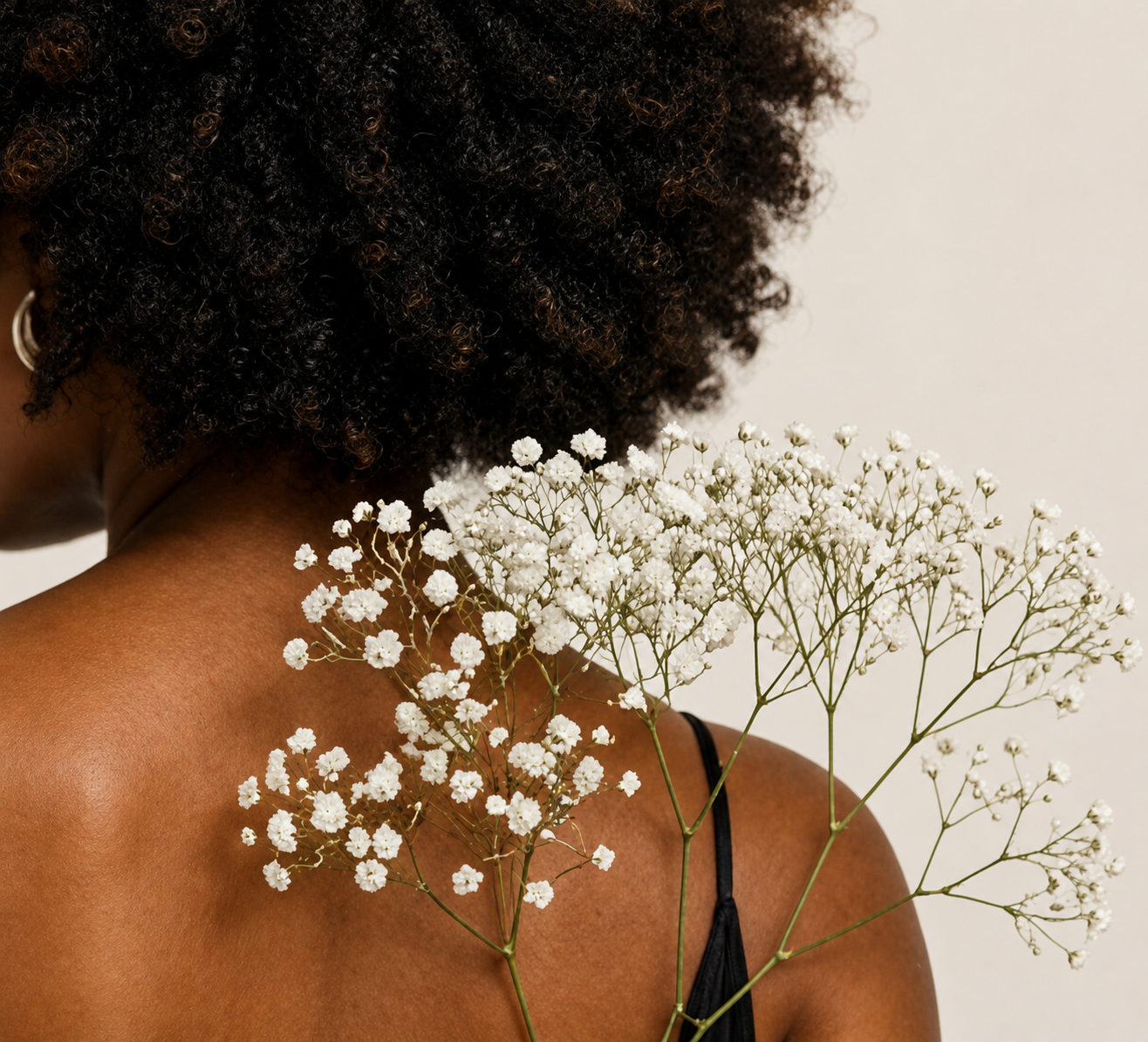 Natural hair portrait